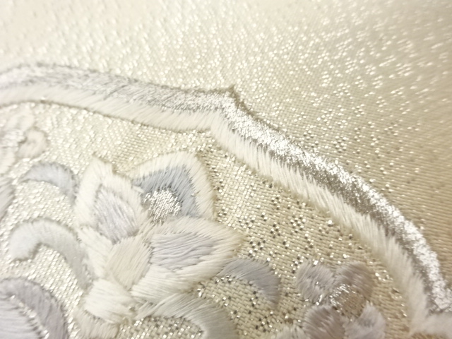  華文模様刺繍名古屋帯